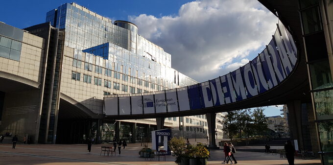 Le Parlement Européen à Bruxelles